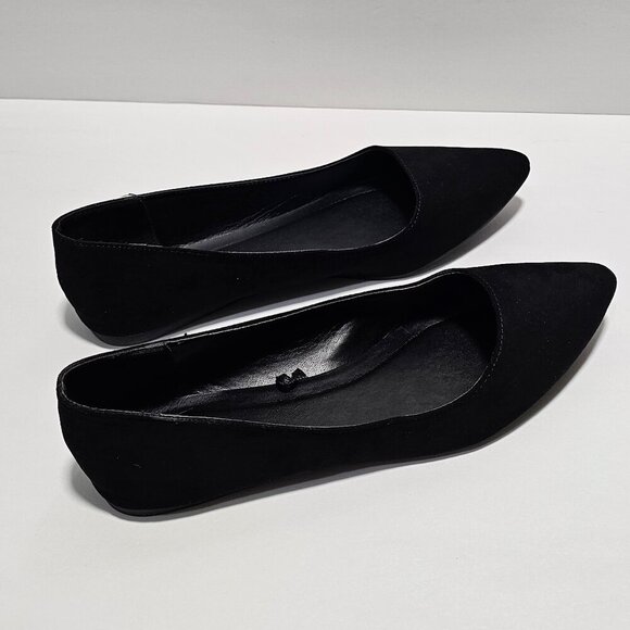 Charlotte Russe Black Pointy Flats - Picture 1 of 8